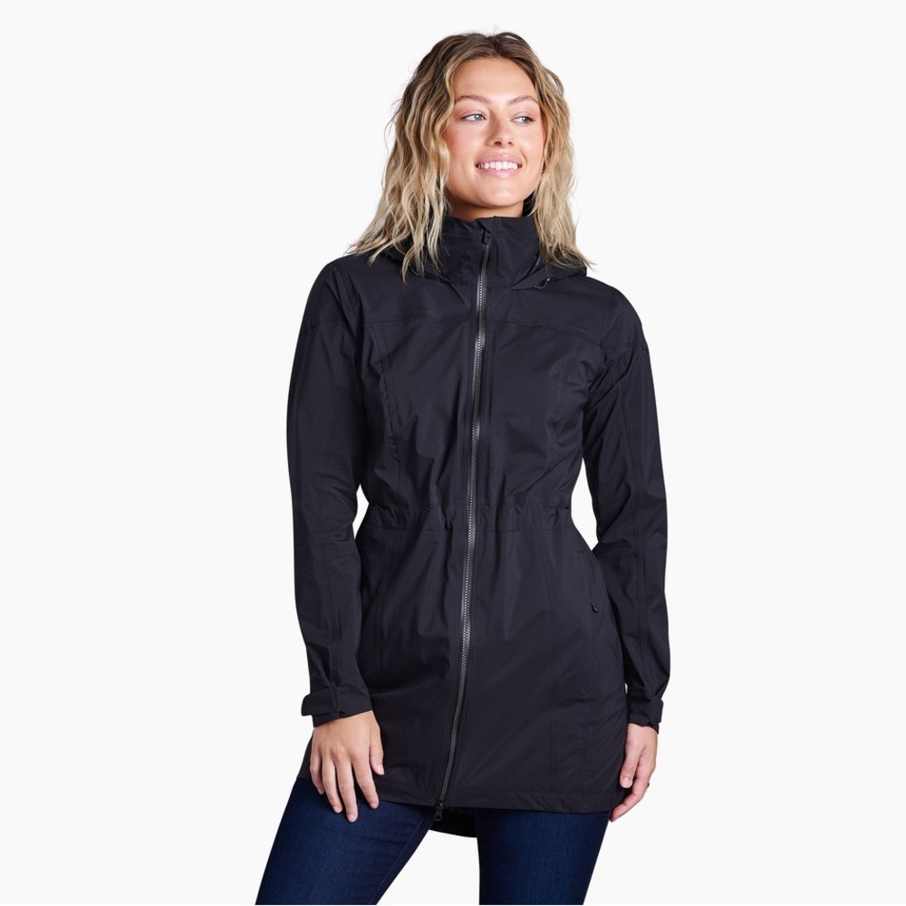 Kuhl Jetstream Trench Jacket in Black